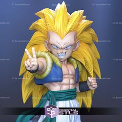 Gotenks SSJ3 New Verion 3D Printer Files