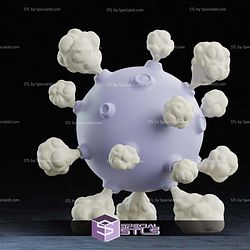 Life Size Koffing Pokemon 3D Printer Files