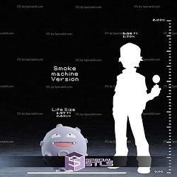 Life Size Koffing Pokemon 3D Printer Files