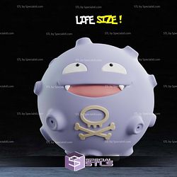 Life Size Koffing Pokemon 3D Printer Files