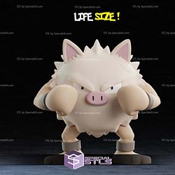 Life Size Primeape Pokemon 3D Printer Files