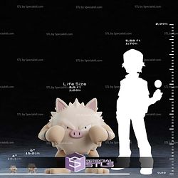 Life Size Primeape Pokemon 3D Printer Files