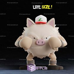 Life Size Primeape Pokemon 3D Printer Files