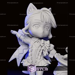 Lynette Chibi Genshin Impact 3D Printer Files