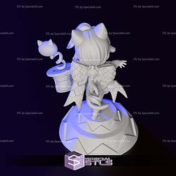 Lynette Chibi Genshin Impact 3D Printer Files