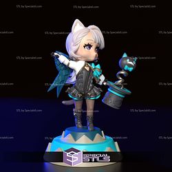 Lynette Chibi Genshin Impact 3D Printer Files