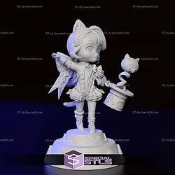 Lynette Chibi Genshin Impact 3D Printer Files