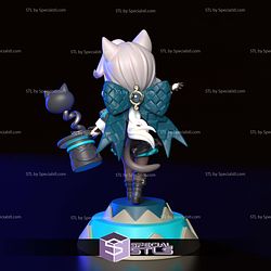 Lynette Chibi Genshin Impact 3D Printer Files