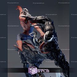 Spiderman Battle Venom New Version 3D Printer Files