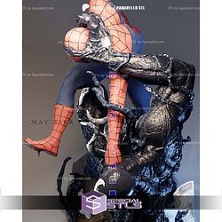 Spiderman Battle Venom New Version 3D Printer Files