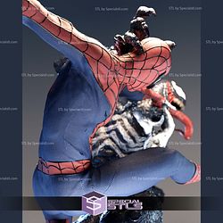 Spiderman Battle Venom New Version 3D Printer Files