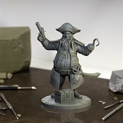 August 2021 3D Printing Realm Miniatures