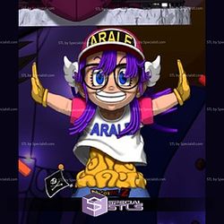 Toriyama Diorama Arale Bust 3D Printer Files