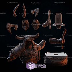 Voljaryk Vikings Warrior Bust 3D Printer Files