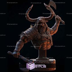 Voljaryk Vikings Warrior Bust 3D Printer Files