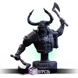 Voljaryk Vikings Warrior Bust 3D Printer Files