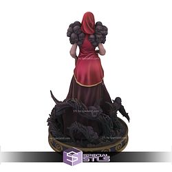 Witch of the Demonic Thorn STL Miniatures