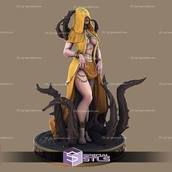 Witch of the Demonic Thorn STL Miniatures