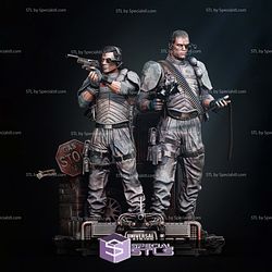 Universal Soldier Diorama Movie Bundle 3D Printer Files - Base