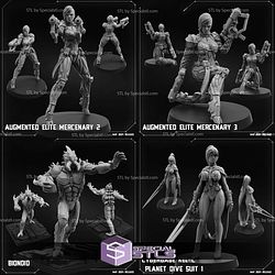 May 2024 Cyberpunk Papsikels Miniatures