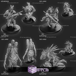 February 2022 Set 42 - Restless Bones Epic Miniatures