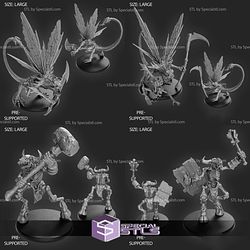 February 2022 Set 42 - Restless Bones Epic Miniatures