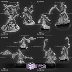 February 2022 Set 42 - Restless Bones Epic Miniatures