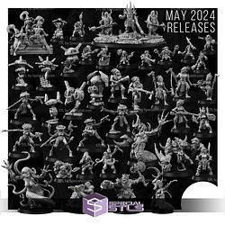 May 2024 Wargame Exclusive Miniatures