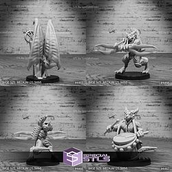 May 2024 Set 103 - Deep Dark Caves Epic Miniatures