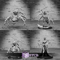 May 2024 Set 103 - Deep Dark Caves Epic Miniatures