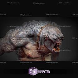 Cave Troll The Lord of the Rings 3D Printer Files