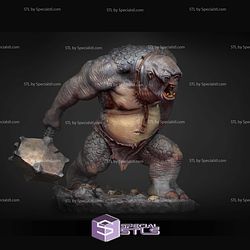 Cave Troll The Lord of the Rings 3D Printer Files