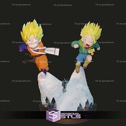 Gotenk and Trunk Kid Future 3D Printer Files