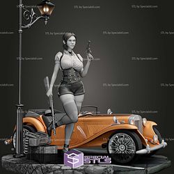 Isabella Moretti Pin Up STL Miniatures