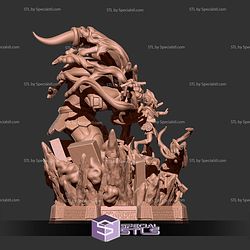 Yu Gi and Exodia Diorama 3D Printer Files