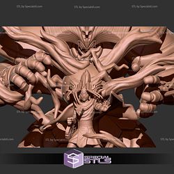 Yu Gi and Exodia Diorama 3D Printer Files