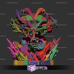 Yu Gi and Exodia Diorama 3D Printer Files