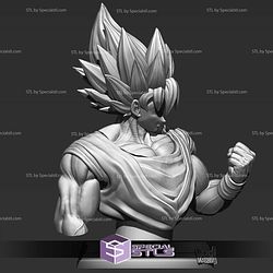 Goku Life Size Bust 3D Printer Files