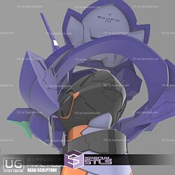 UG EVA Head Bust 3D Printer Files