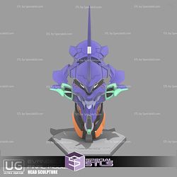 UG EVA Head Bust 3D Printer Files