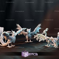 Pokemon Legendary Bird Trio 3D Printer Files