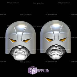 Custom Head STL Collection - Avalanche Marvel Legend Size