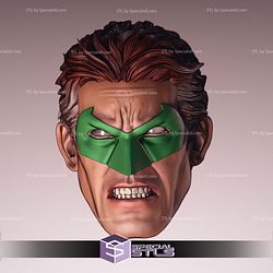 Custom Head STL Collection - Hal Jordan Green Lantern