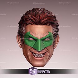 Custom Head STL Collection - Hal Jordan Green Lantern