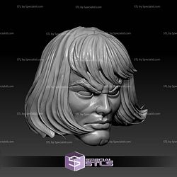 Custom Head STL Collection - He Man