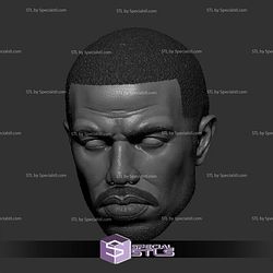 Custom Head STL Collection - Michael B Jordan Adonis Creed