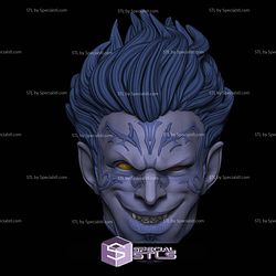 Custom Head STL Collection - Nightcrawler Marvel Legend Size