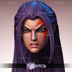 Custom Head STL Collection - Psylocke Crimson Dawn