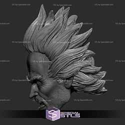 Custom Head STL Collection - Rick Sanchez Adult Swim
