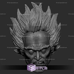 Custom Head STL Collection - Rick Sanchez Adult Swim